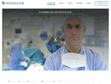 Tablet Screenshot of invivolink.com